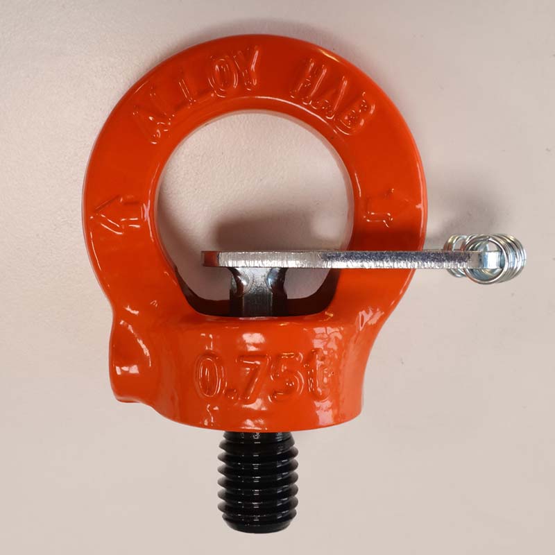 Rotated 360 degree tool free mounting load bolt G80 Lifting Screw Point