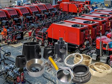 Części sprzętu Olifield