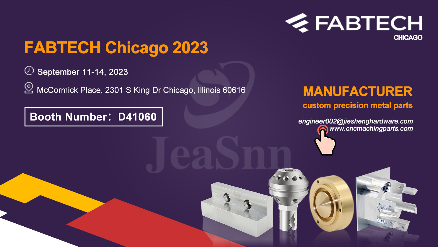 Jiesheng ဟာ့ဒ်ဝဲကို FABTECH Chicago 2023 တွင်ပြသသည်။