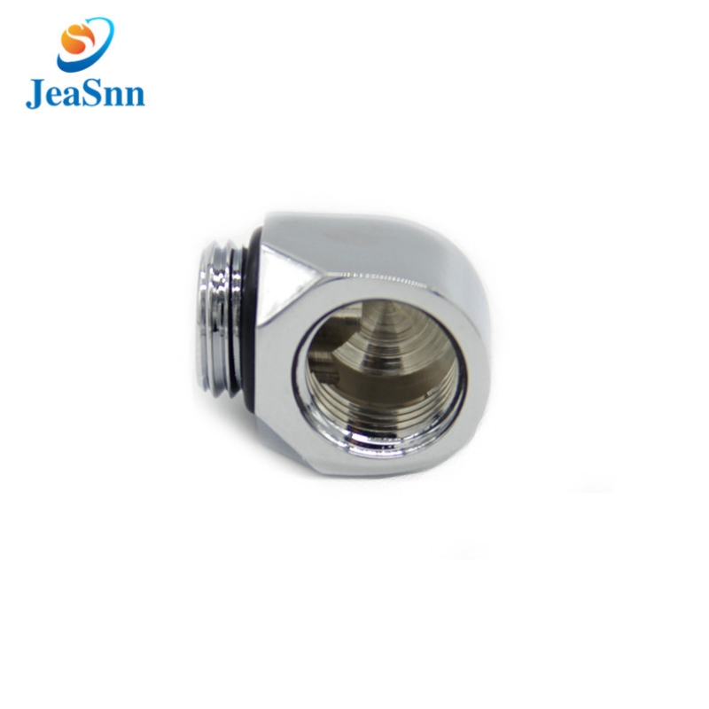 CNC turning Brass PC Water Cooling Connectors with Nickel Plate for sale