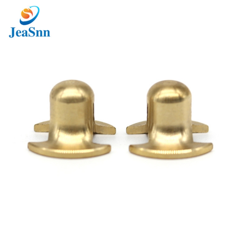 Custom made machining small brass auto spare parts prototype