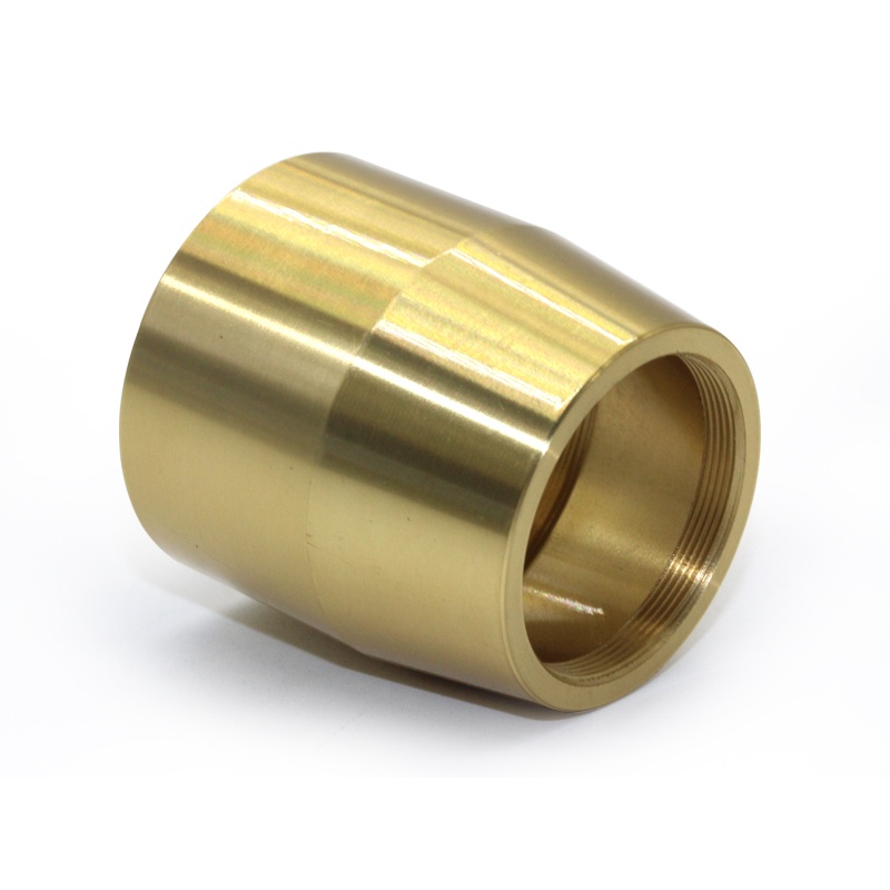 CNC machining company custom machined brass hardware inserts precision brass turned parts for sale