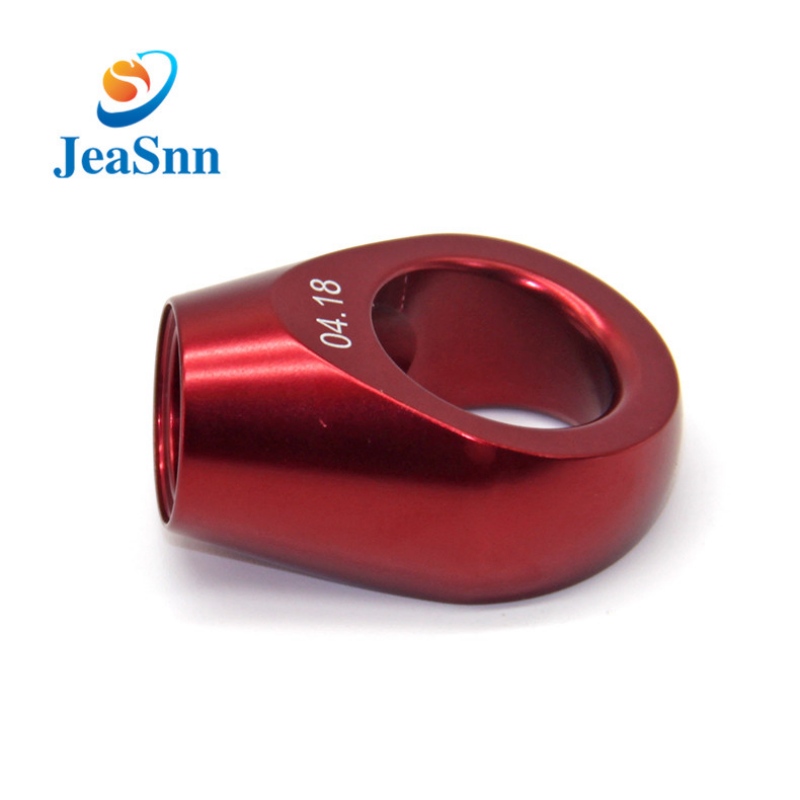 Red Anodized Machined Sliver Mini Cnc Aluminum Parts for sale