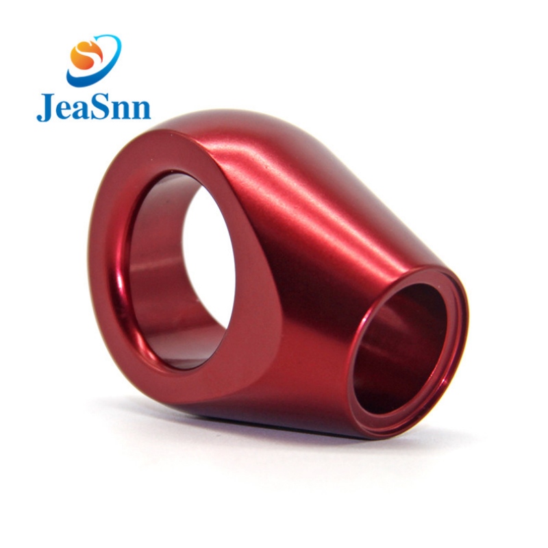 Red Anodized Machined Sliver Mini Cnc Aluminum Parts for sale