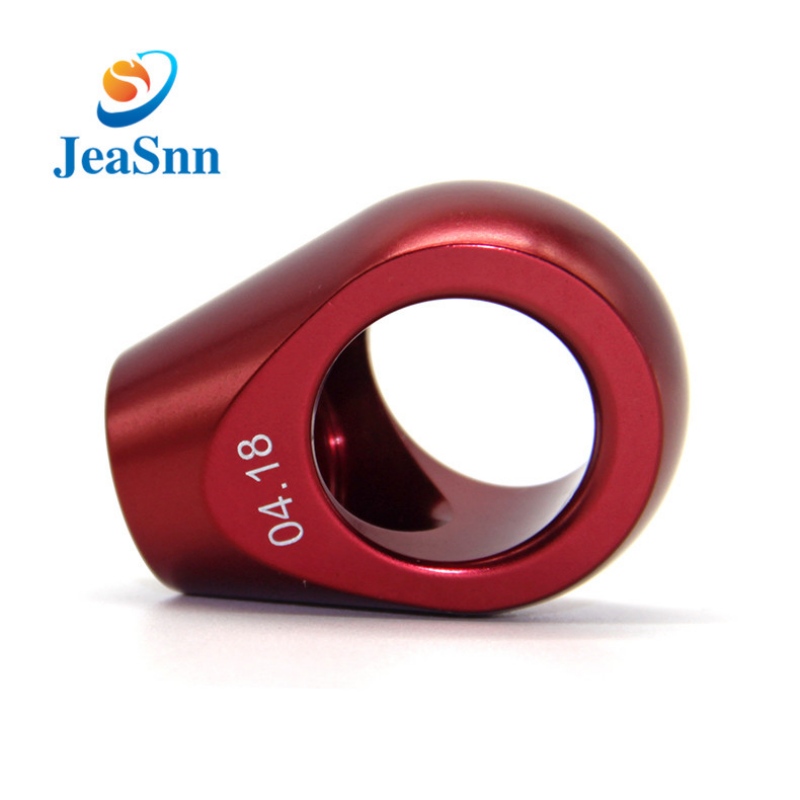 Red Anodized Machined Sliver Mini Cnc Aluminum Parts for sale