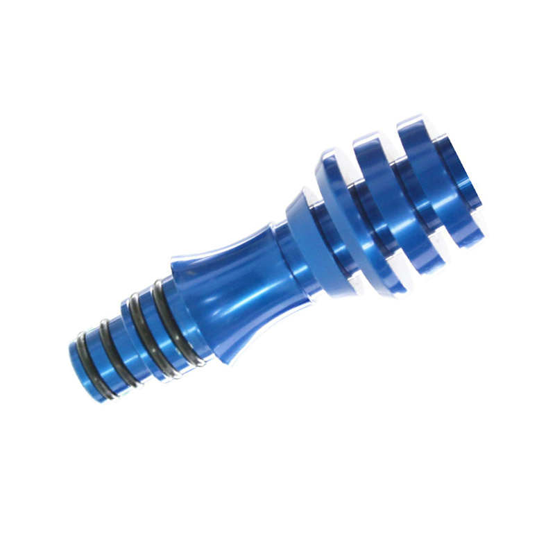Mousepiece Hookah Hose stems shisha hose handle anodized color aluminum hookah stems for sale
