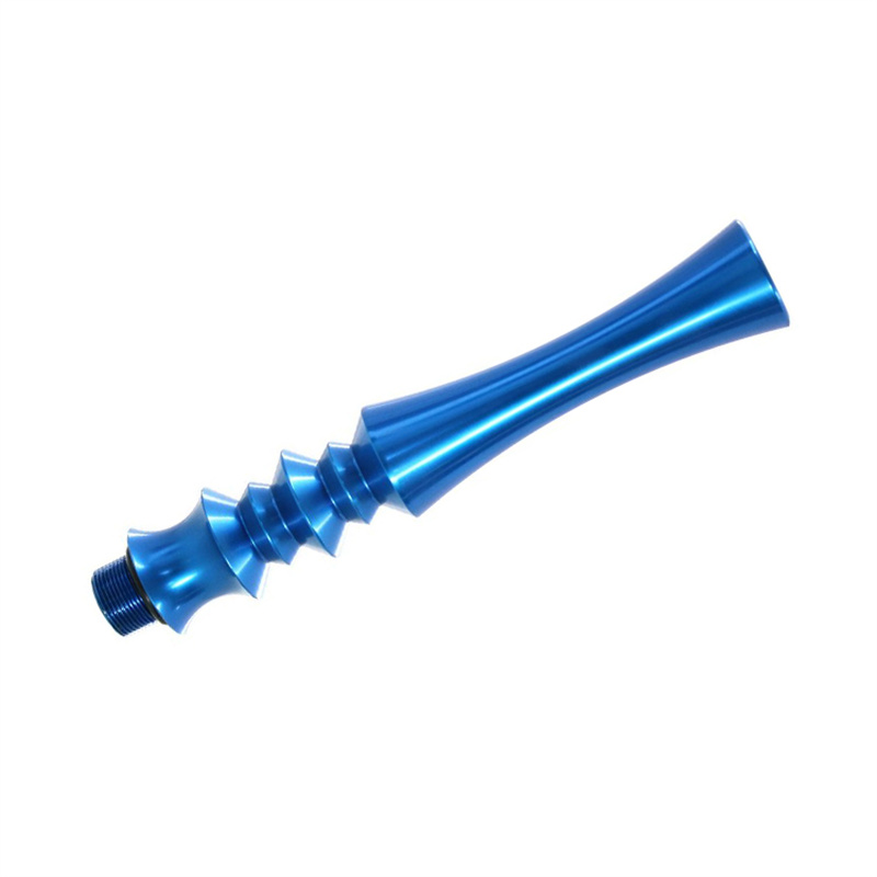 Mousepiece Hookah Hose stems shisha hose handle anodized color aluminum hookah stems for sale