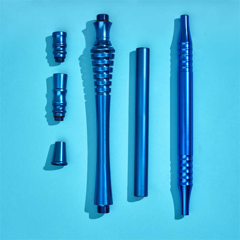 Mousepiece Hookah Hose stems shisha hose handle anodized color aluminum hookah stems