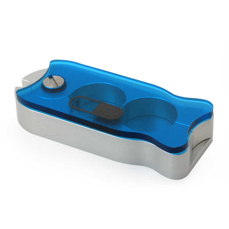 Customized pill tablet breaker aluminum pill splitter cutter for sale
