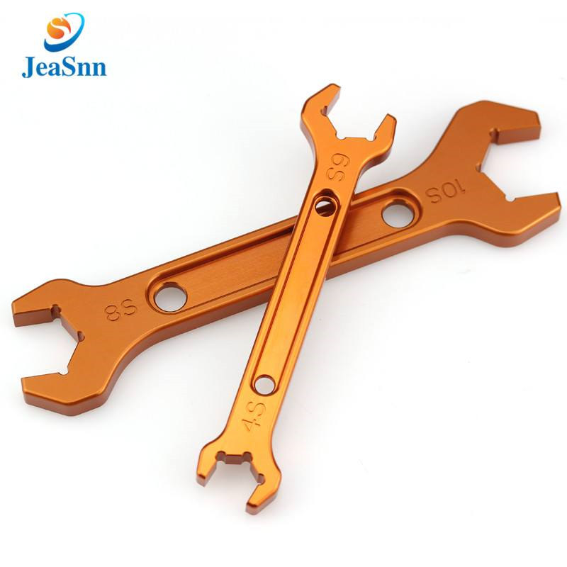 Aluminum AN fitting wrenches Set double open end aluminum spanner for sale