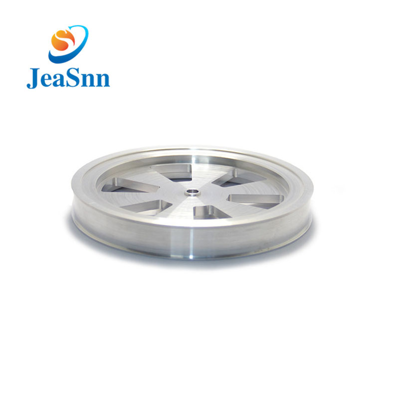 Round Aluminum Cnc Machining Part Lathe Part for sale