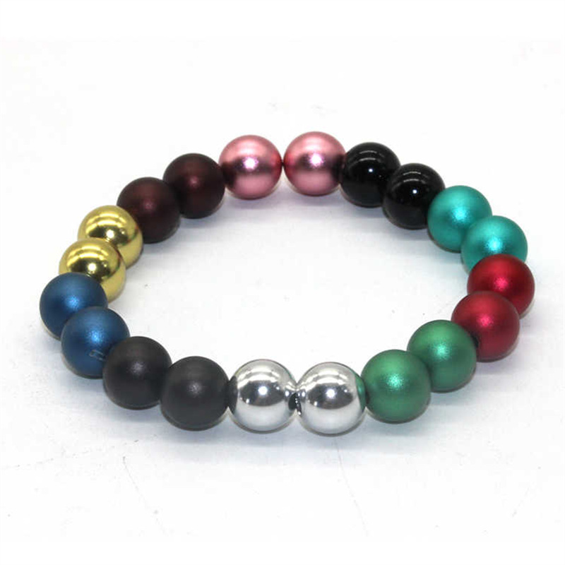 Aluminum bright round balls beads gold ball metal beads with anodizing for sale