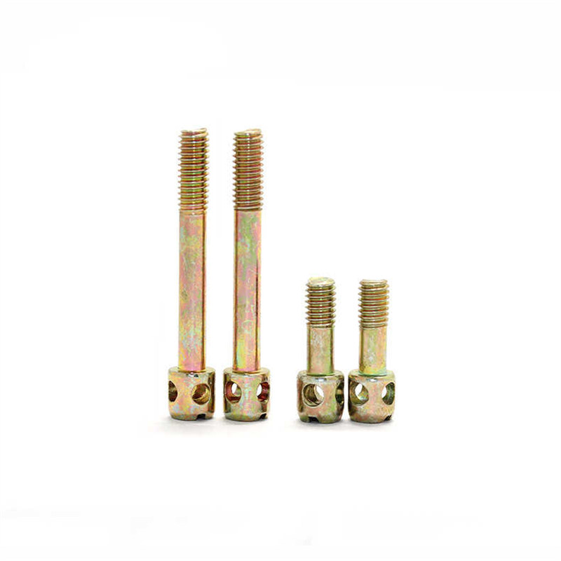M3 M4 M5 M6 color zinc plated terminal screw closure lead meter screw electric meter sealing hole bolts phillips sealing fasteners brass sealing screws for sale