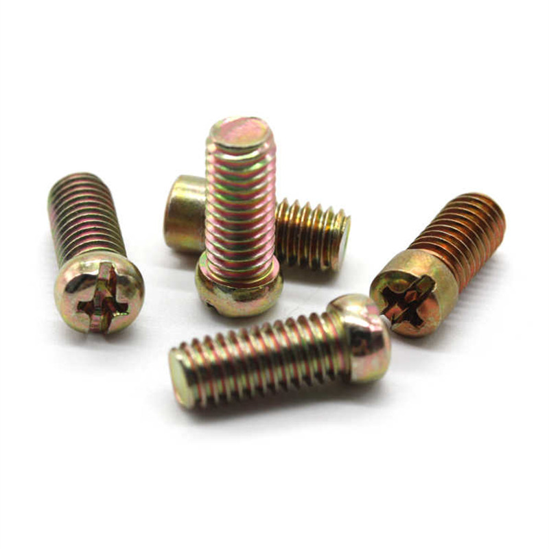 M3 M4 M5 M6 color zinc plated terminal screw closure lead meter screw electric meter sealing hole bolts phillips sealing fasteners brass sealing screws for sale