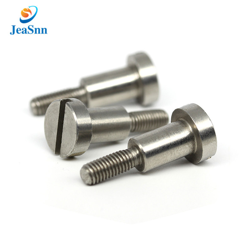 Custom made stainless steel flat head step screw metric precision hex socket head shoulder screw for sale