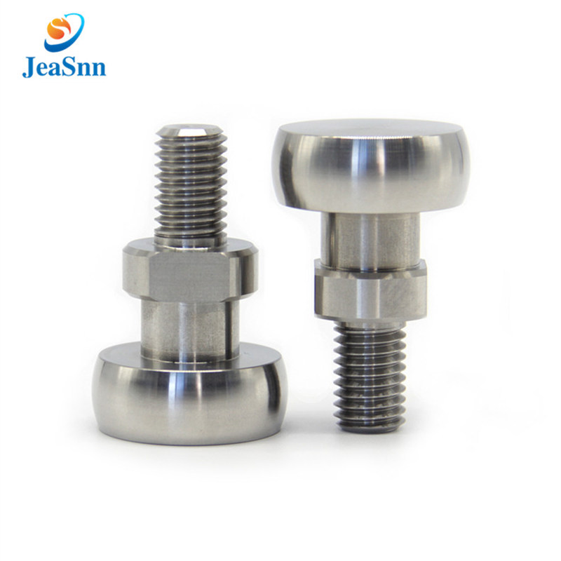 Custom made stainless steel flat head step screw metric precision hex socket head shoulder screw for sale