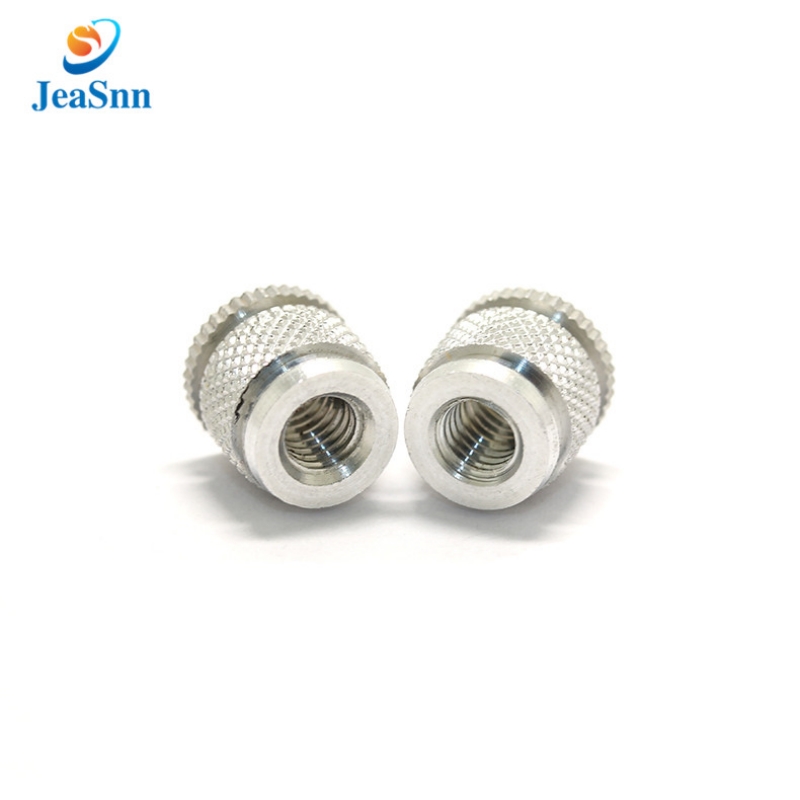 Injection molding brass insert nuts threaded brass knurled nut for sale