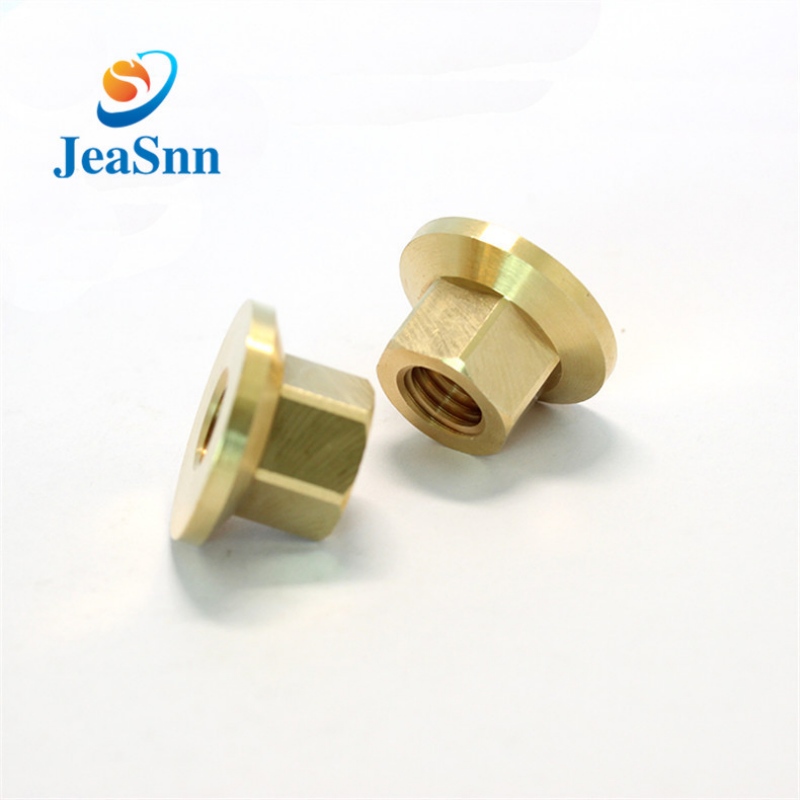 High Quality Brass Hex Flange Nut Factory for sale