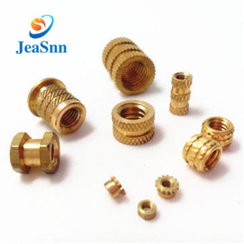 Brass Molding Knurled Insert Nuts,Brass Threaded Insert Nuts for sale