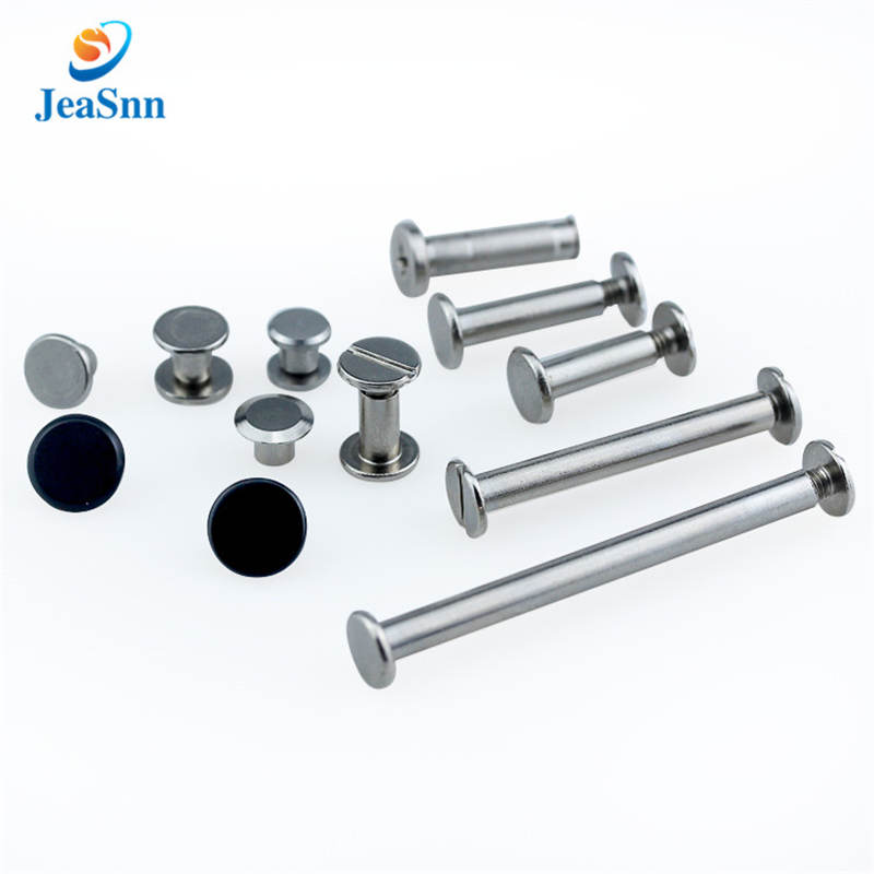 Sex bolt skateboard countersunk stainless steel binding post screw decorative chicago screws male and female screw fasteners for sale