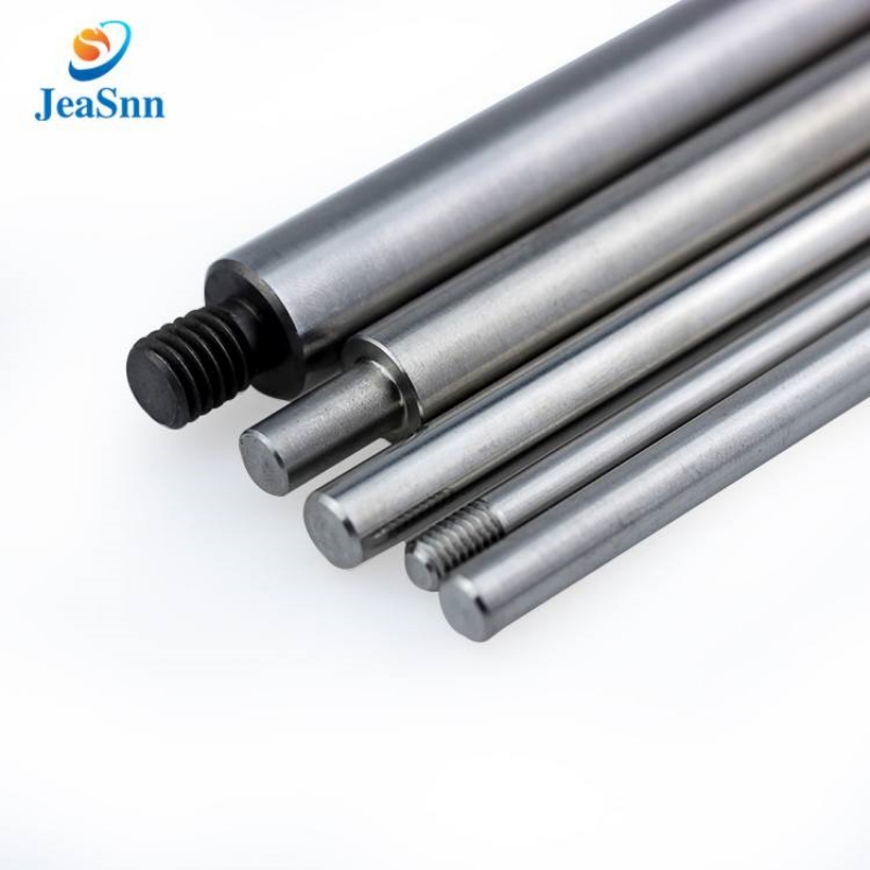 Custom small metal threaded 304 316 round stainless steel shaft for sale