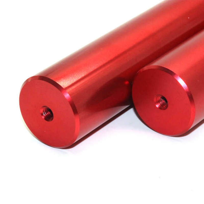 Pcb support spacer aluminum anodized red color aluminum tube for Computer host for sale