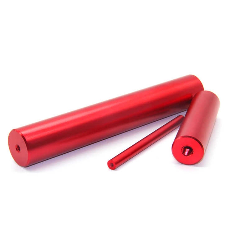 Pcb support spacer aluminum anodized red color aluminum tube for Computer host for sale
