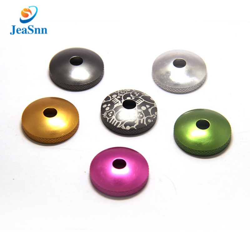 Custom round metal countersunk anodized aluminum flat washers for sale
