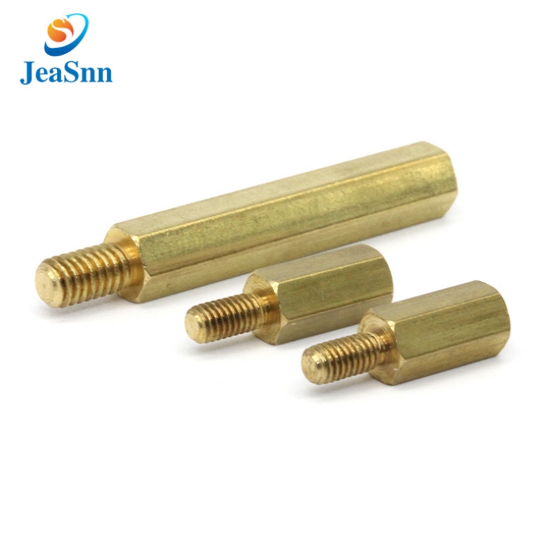 Male male metal hex spacer hardware copper brass standoff