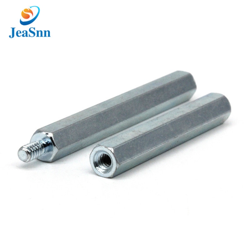 Male male metal hex spacer hardware copper brass standoff for sale