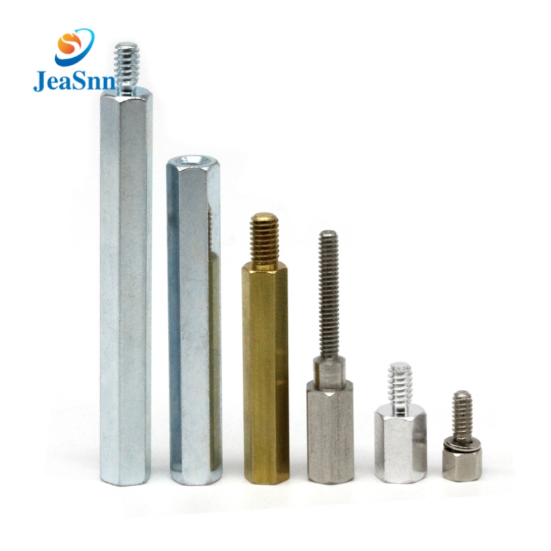 Male male metal hex spacer hardware copper brass standoff for sale