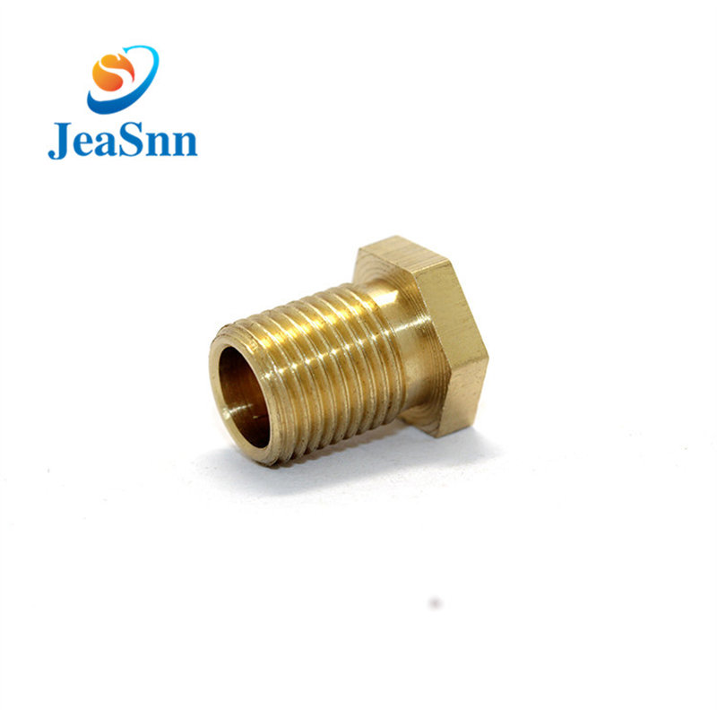 Threaded Copper Decorative M8 Hexagonal Brass Screw