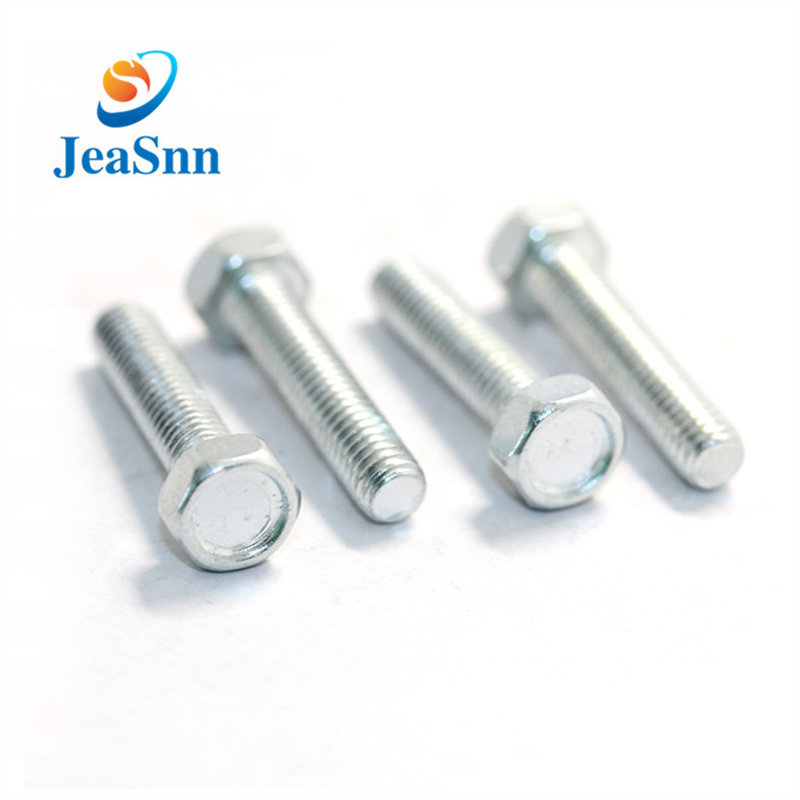 Hex Head Bolt Screw Machine Screws with Zinc Plated