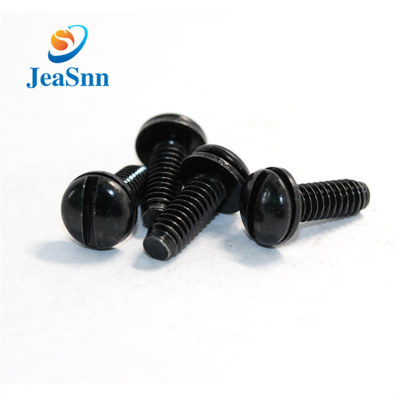 Black Machine Screws Binding Head Slotted Screws for sale