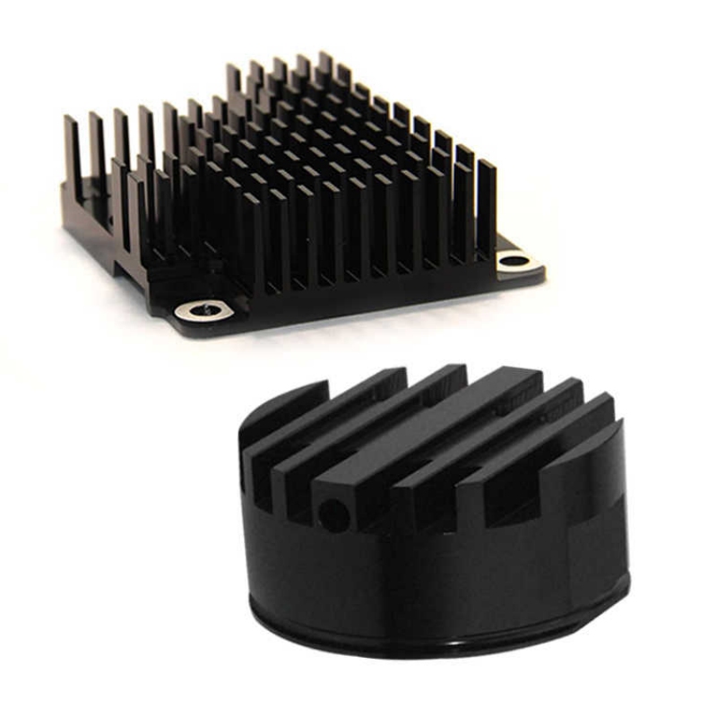 Aluminum milling machining custom heatsinks track light heat sink for sale