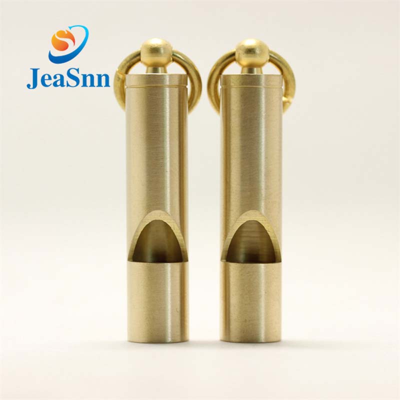 China Custom Metal Survival Brass Whistle Sport  Copper Safety Whistle