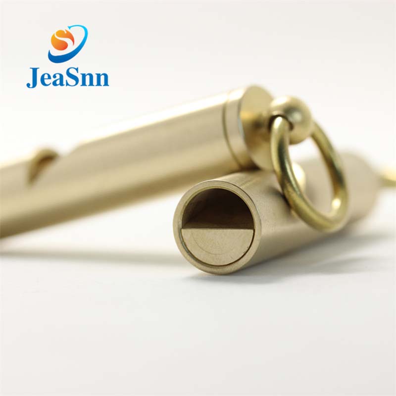 China Custom Metal Survival Brass Whistle Sport  Copper Safety Whistle for sale