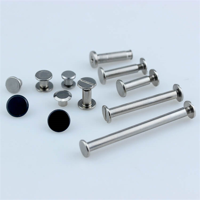Customized Stainless Steel Chicago Screws,Book Binding Screws for sale
