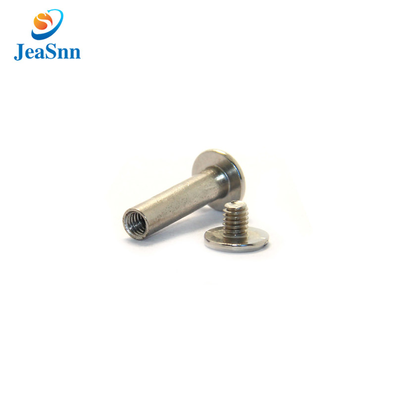 Customized Stainless Steel Chicago Screws,Book Binding Screws for sale