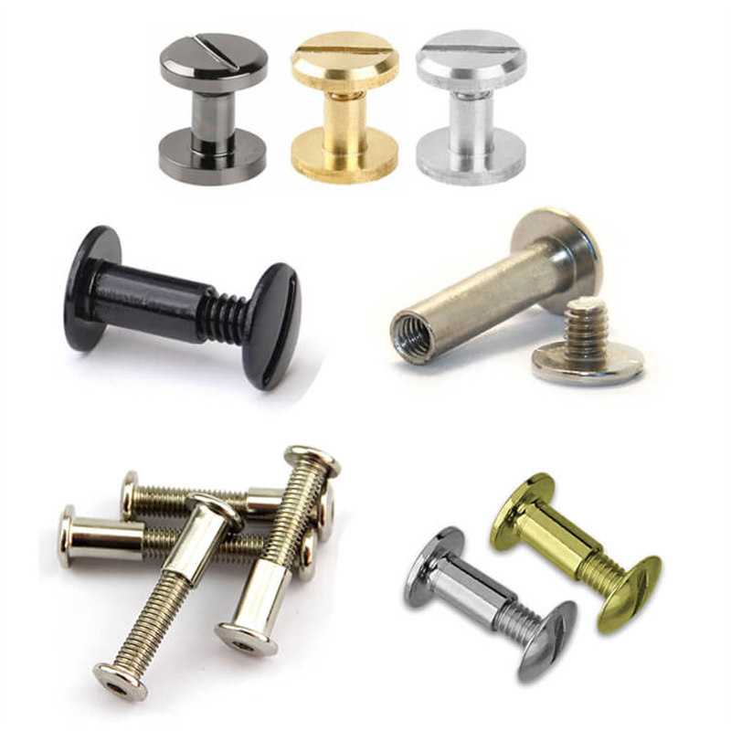 Customized Stainless Steel Chicago Screws,Book Binding Screws for sale