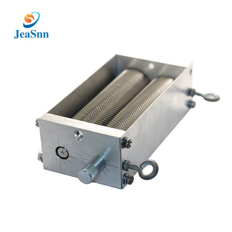 Stainless steel Grain Mill 2 Rollers for Home brew Grain Roller Mill Barley Crusher