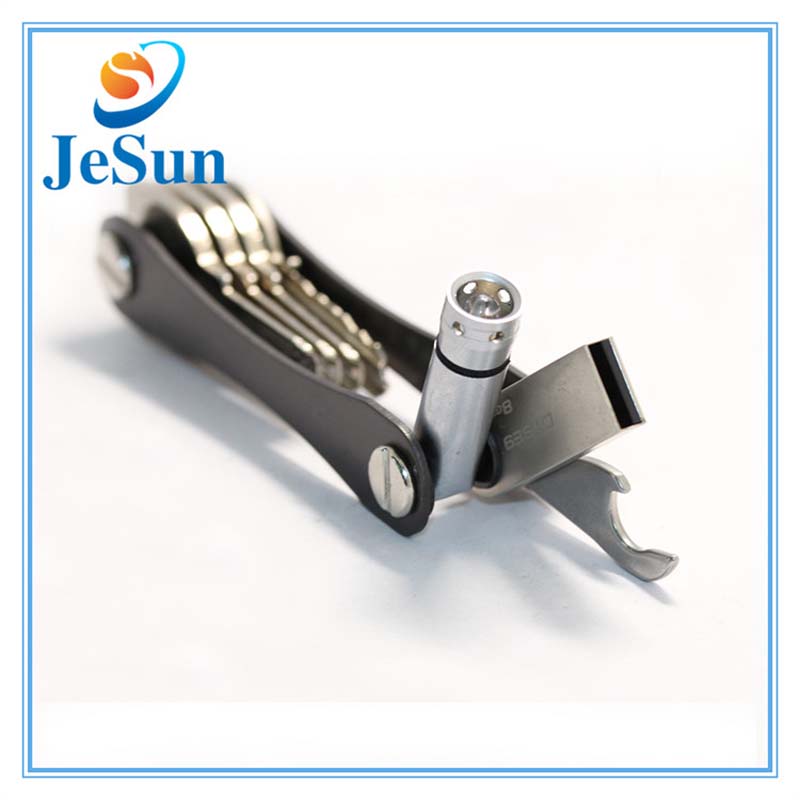 Compact Organizer Key Chain Holder With Bottle Opener And LED Light for sale