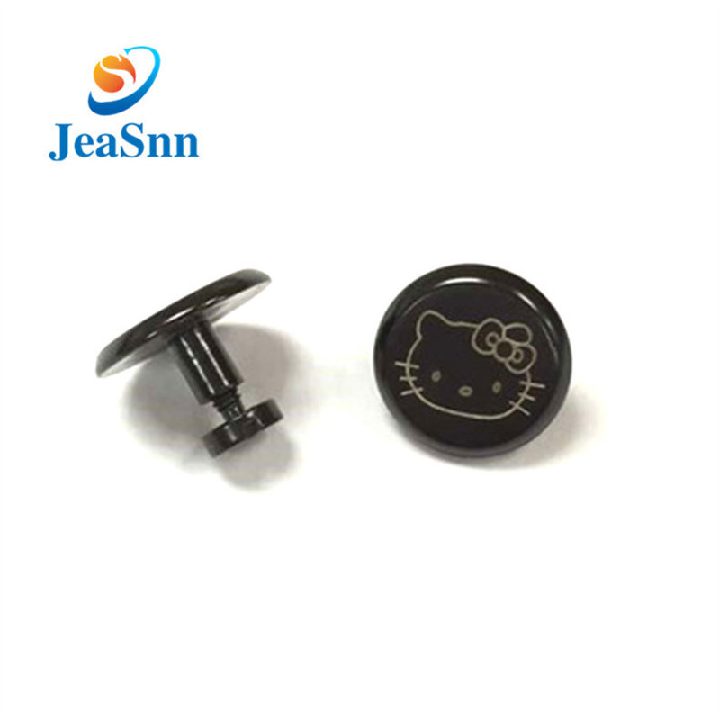 Factory Supply Aluminum Male and Female Decorative Book Screw With Logo for sale