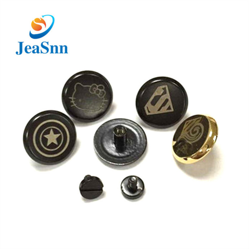 Factory Supply Aluminum Male and Female Decorative Book Screw With Logo for sale