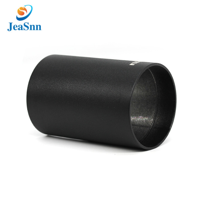 Black Anodized Aluminum Lighting Parts Components CNC Machinery Metal Parts for sale