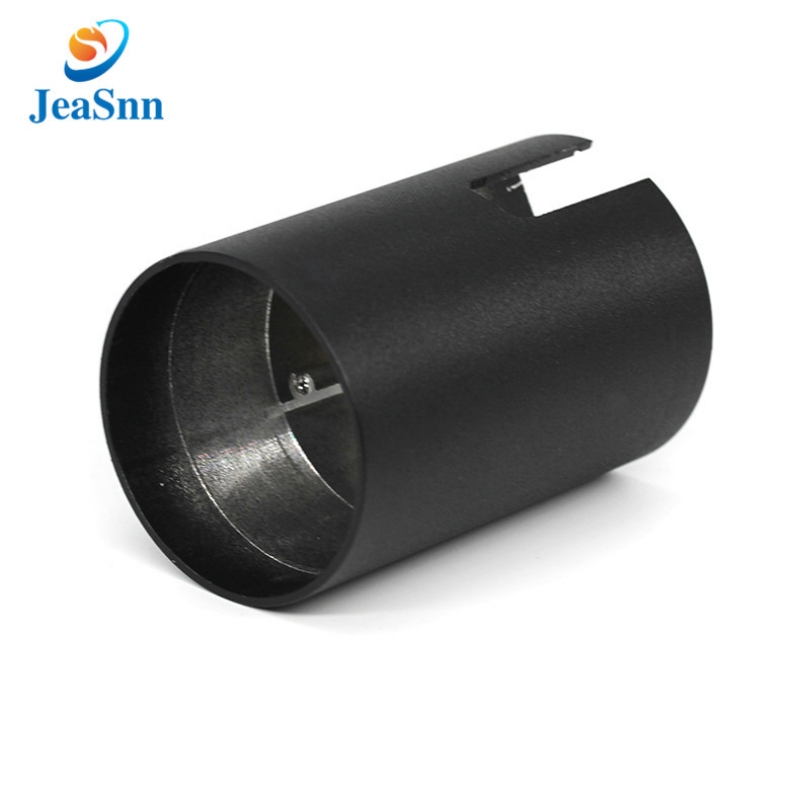 Black Anodized Aluminum Lighting Parts Components CNC Machinery Metal Parts for sale