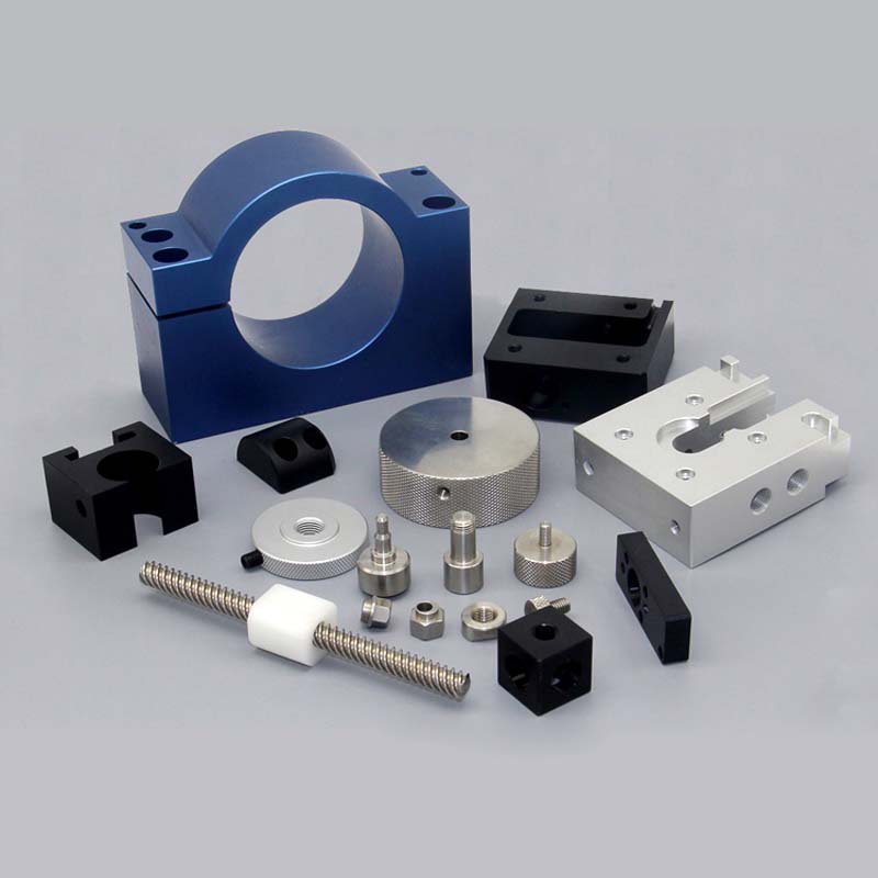 Custom machining aluminum spindle bracket 65mm 80mm cnc router spindle mount for sale