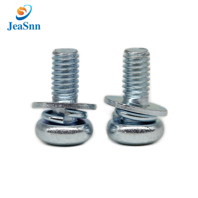 Environmental Blue Zinc Plating Csutom Pan Head Screw Bolt for sale