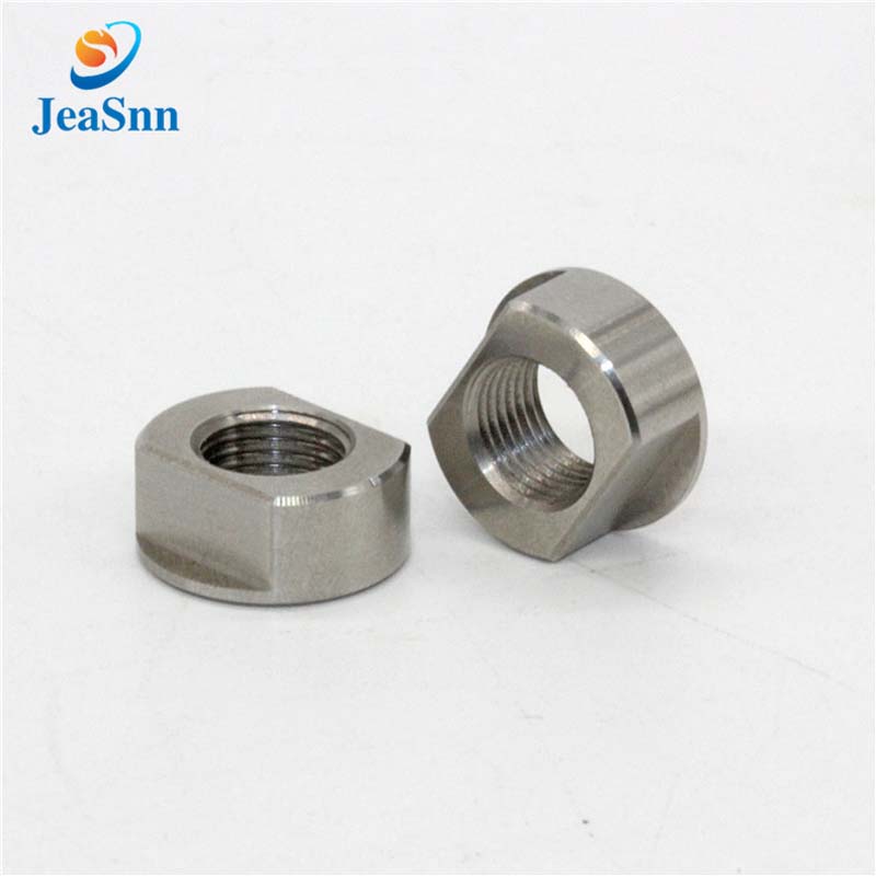 Turned stainless steel SUS303 custom nuts for CNC router for sale