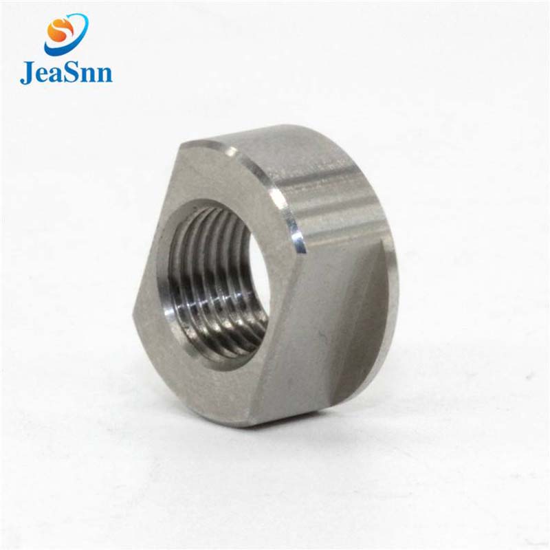 Turned stainless steel SUS303 custom nuts for CNC router for sale